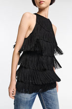 Load image into Gallery viewer, Dorothee Schumacher Emotional Essence Fringe Top
