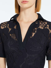 Load image into Gallery viewer, MaxMara-Studio-Women-s-LAMBRO-Lace-Polo-Shirt-Dress-
