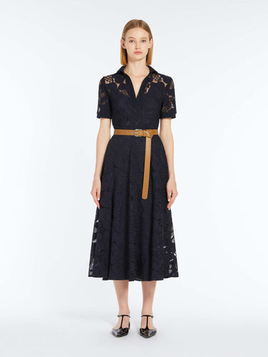 MaxMara-Studio-Women-s-LAMBRO-Lace-Polo-Shirt-Dress-