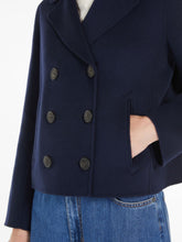 Load image into Gallery viewer, MaxMara-Weekend-Women-s-TAGLIO-Double-Sided-Wool-Double-Breasted-Pea-Coat
