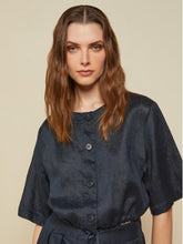 Load image into Gallery viewer, Otto-d-Ame-Linen-Shirt-with-Drawstring
