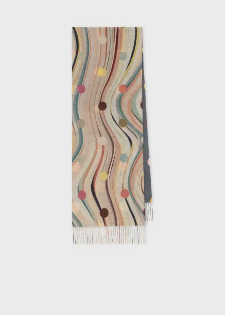 Paul Smith Women's 'Swirl' Polka Dot Scarf