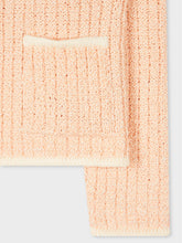 Load image into Gallery viewer, Paul-Smith-SS25-Women-s-Cotton-light-Orange-Textured-Knitted-Jacket-W1R-525N-P11123-24
