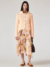 Load image into Gallery viewer, Paul-Smith-SS25-Women-s-Cotton-light-Orange-Textured-Knitted-Jacket-W1R-525N-P11123-24
