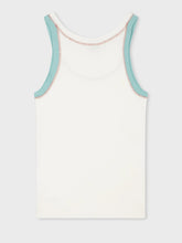 Load image into Gallery viewer, Paul-Smith-Women-s-Ivory-Cotton-Contrast-Overlock-Knitted-Vest-W2R-557N-P31300-02-3
