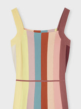 Load image into Gallery viewer, Paul Smith Women&#39;s Multicolour Knitted Cotton Stripe Dress
