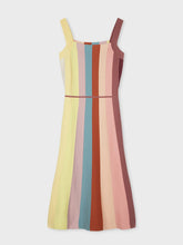 Load image into Gallery viewer, Paul Smith Women&#39;s Multicolour Knitted Cotton Stripe Dress
