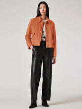 Load image into Gallery viewer, Paul-Smith-Women-s-Terracotta-Suede-Jacket-W2R-401JL-P31132-18
