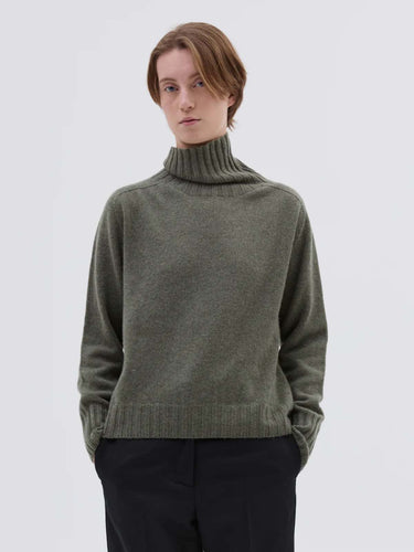 margaret-howell-women-aw24-wide-roll-neck-cashmere-oregano-fabric