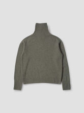 Load image into Gallery viewer, margaret-howell-women-aw24-wide-roll-neck-cashmere-oregano-fabric
