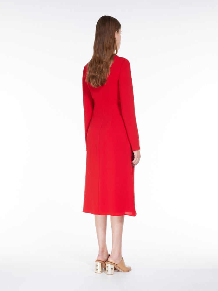 Max mara red outlet dress