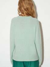 Load image into Gallery viewer, paul-and-joe-womens-normandie-cashmere-jumper-in-green
