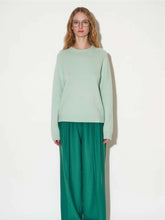 Load image into Gallery viewer, paul-and-joe-womens-normandie-cashmere-jumper-in-green
