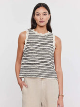 Load image into Gallery viewer, velvet-by-graham-and-spencer-womens-sophie-sweater-vest-in-ecru
