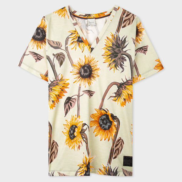 Paul Smith sunflower print t shirt Bowns Cambridge bowns cambridge